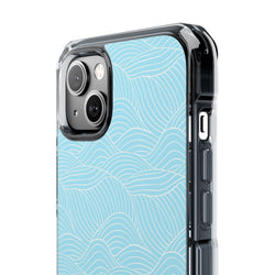 Image of Ocean Lines - Magnetic Clear Impact Case