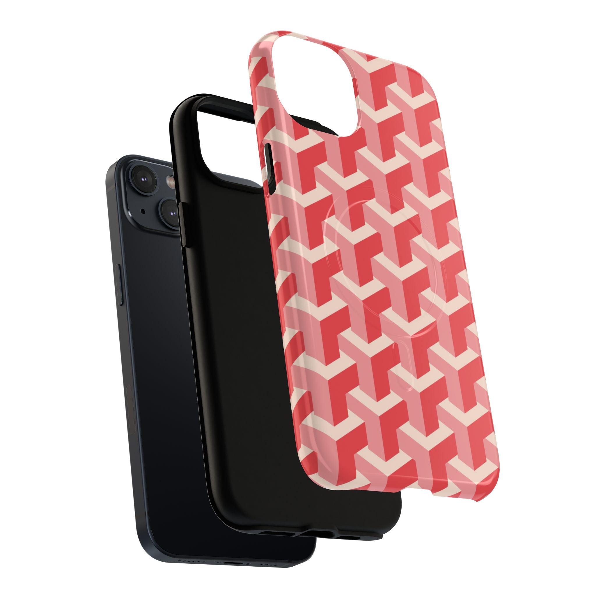 Pink Geo - Tough Magnetic Case