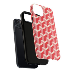 Image of Pink Geo - Tough Magnetic Case