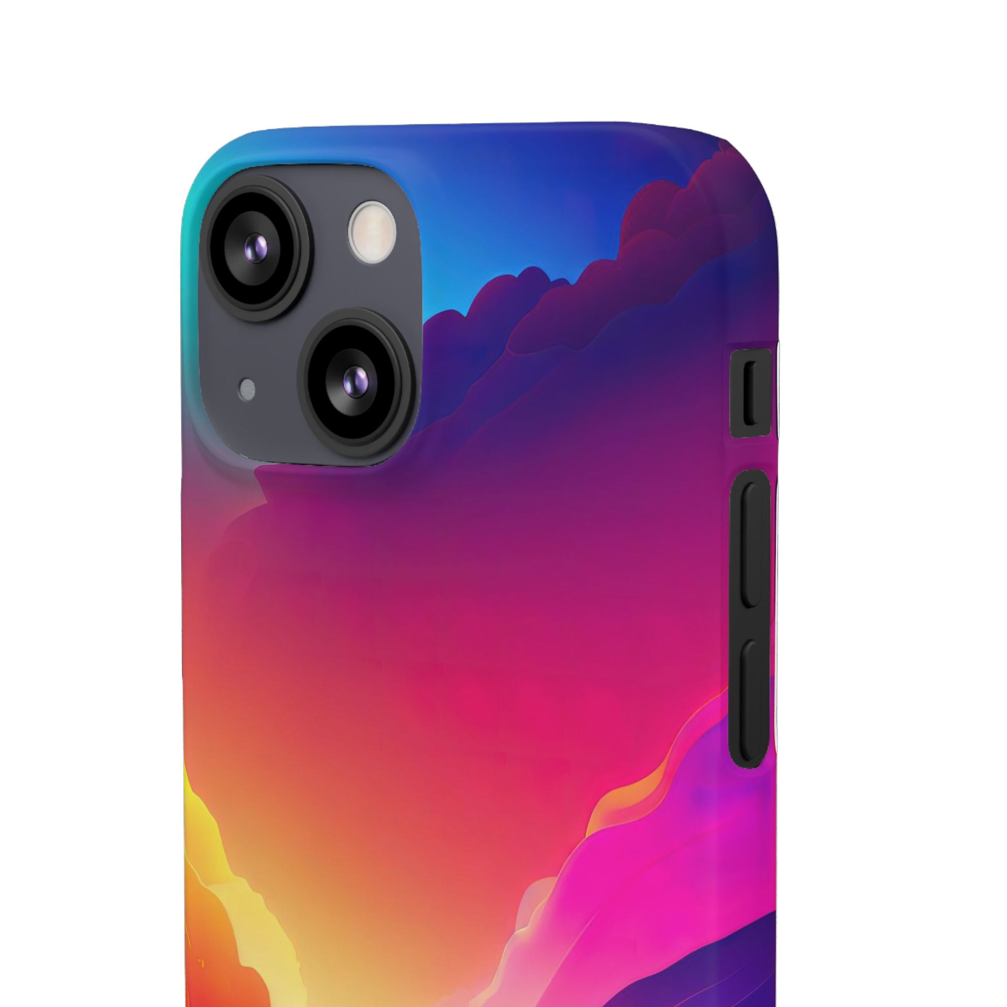 Rainbow Clouds - Snap Case