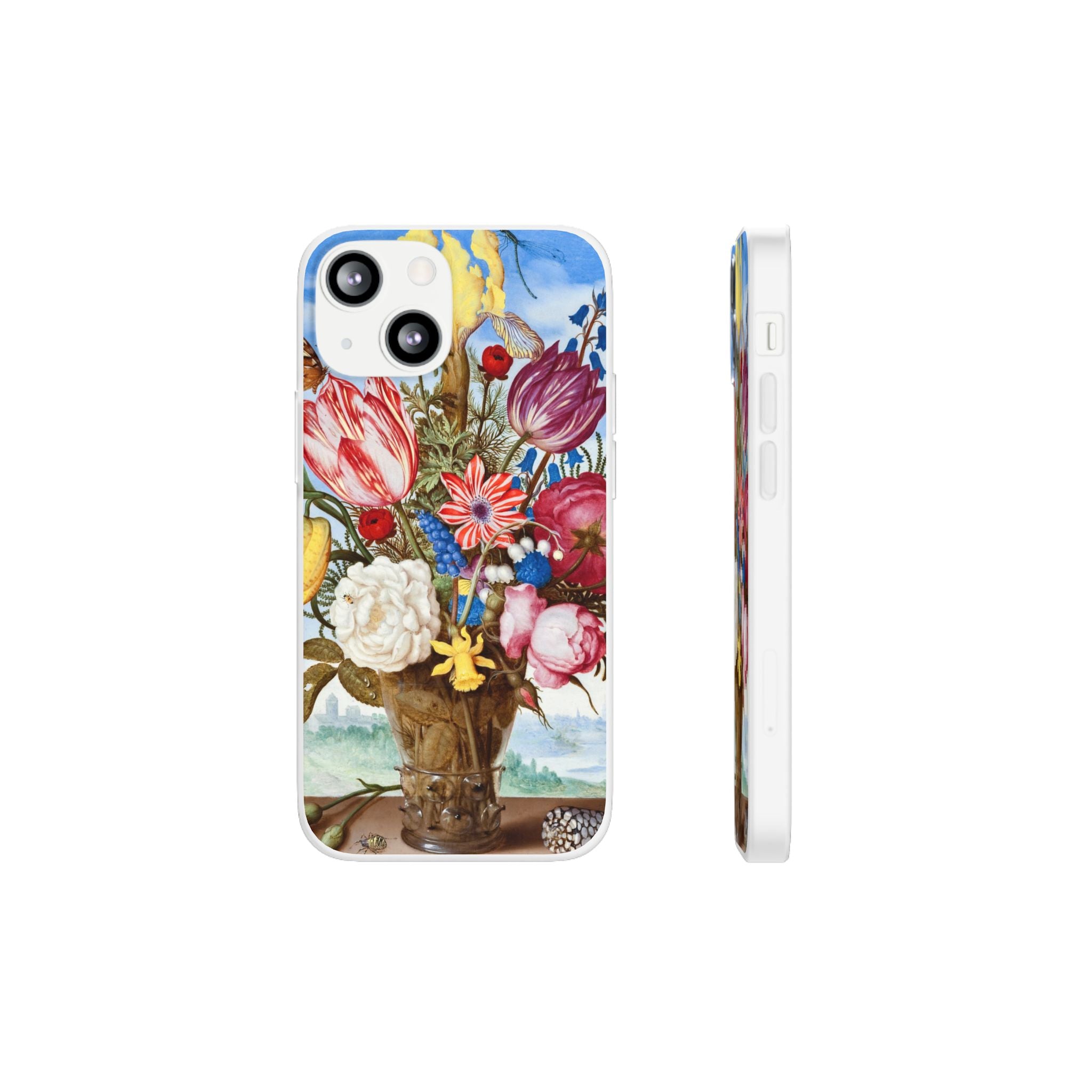 Bouquet of Flowers by Ambrosius Bosschaert - Flexi Case