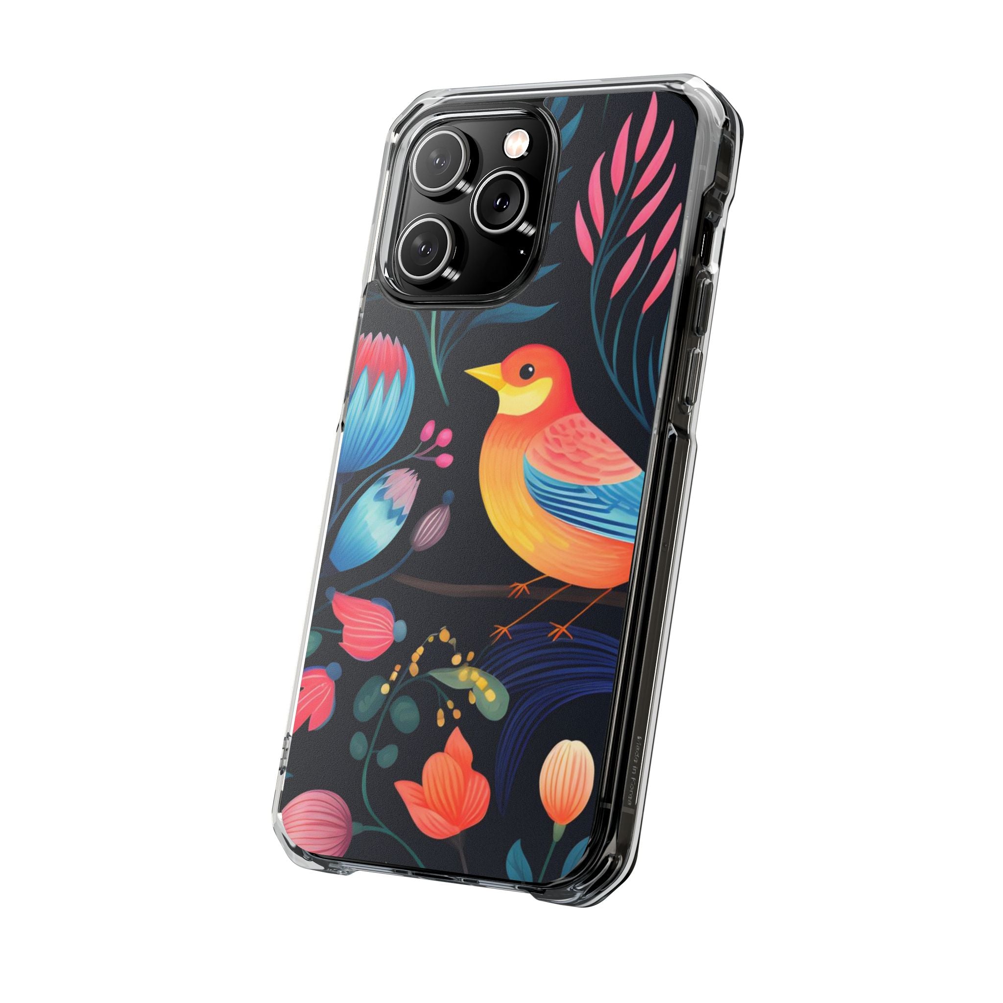 Bright Birds - Magnetic Clear Impact Case