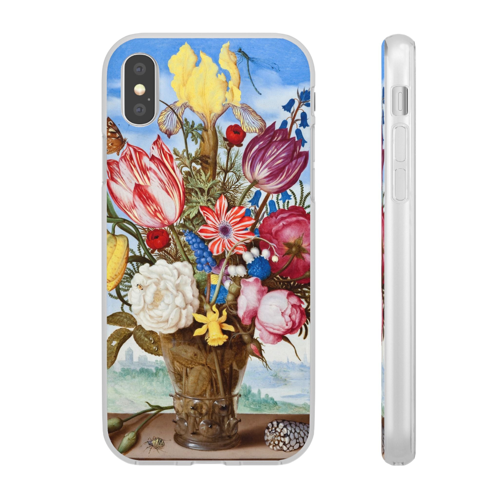 Bouquet of Flowers by Ambrosius Bosschaert - Flexi Case