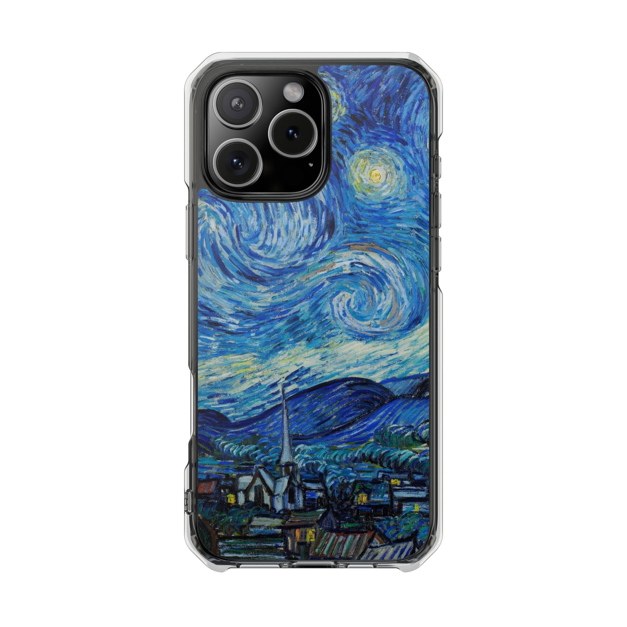 Vincent Van Gogh's The Starry Night - Magnetic Clear Impact Case