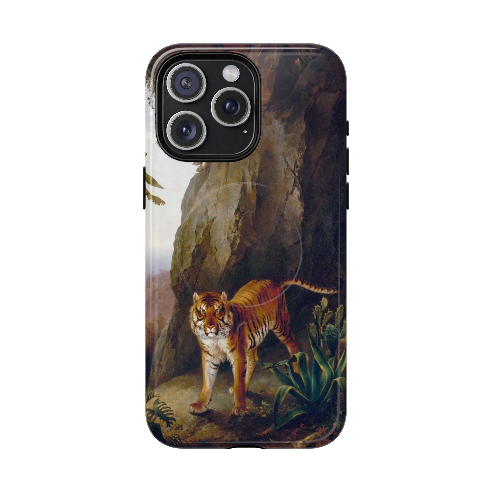 Tiger in a Cave (ca. 1814) - Tough Magnetic Case