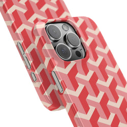 Image of Pink Geo - Snap Case