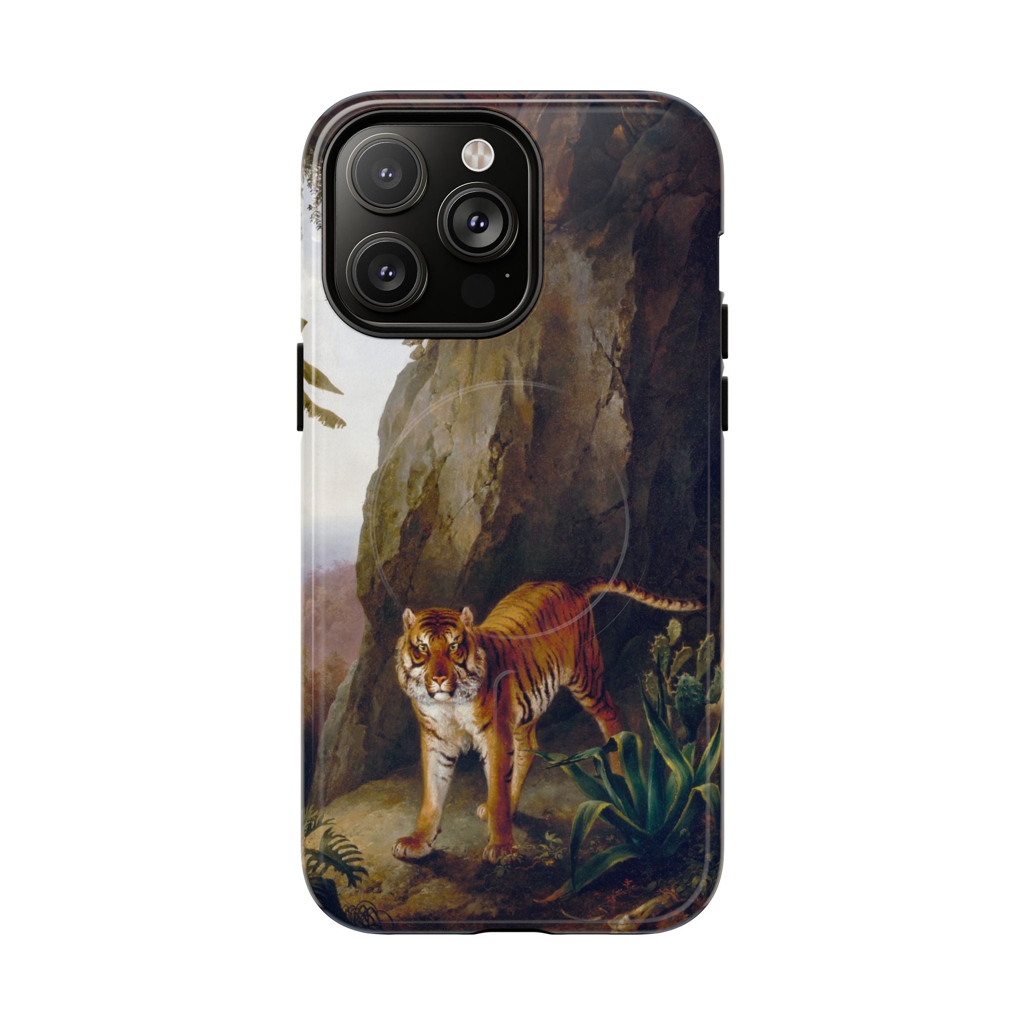 Tiger in a Cave (ca. 1814) - Tough Magnetic Case