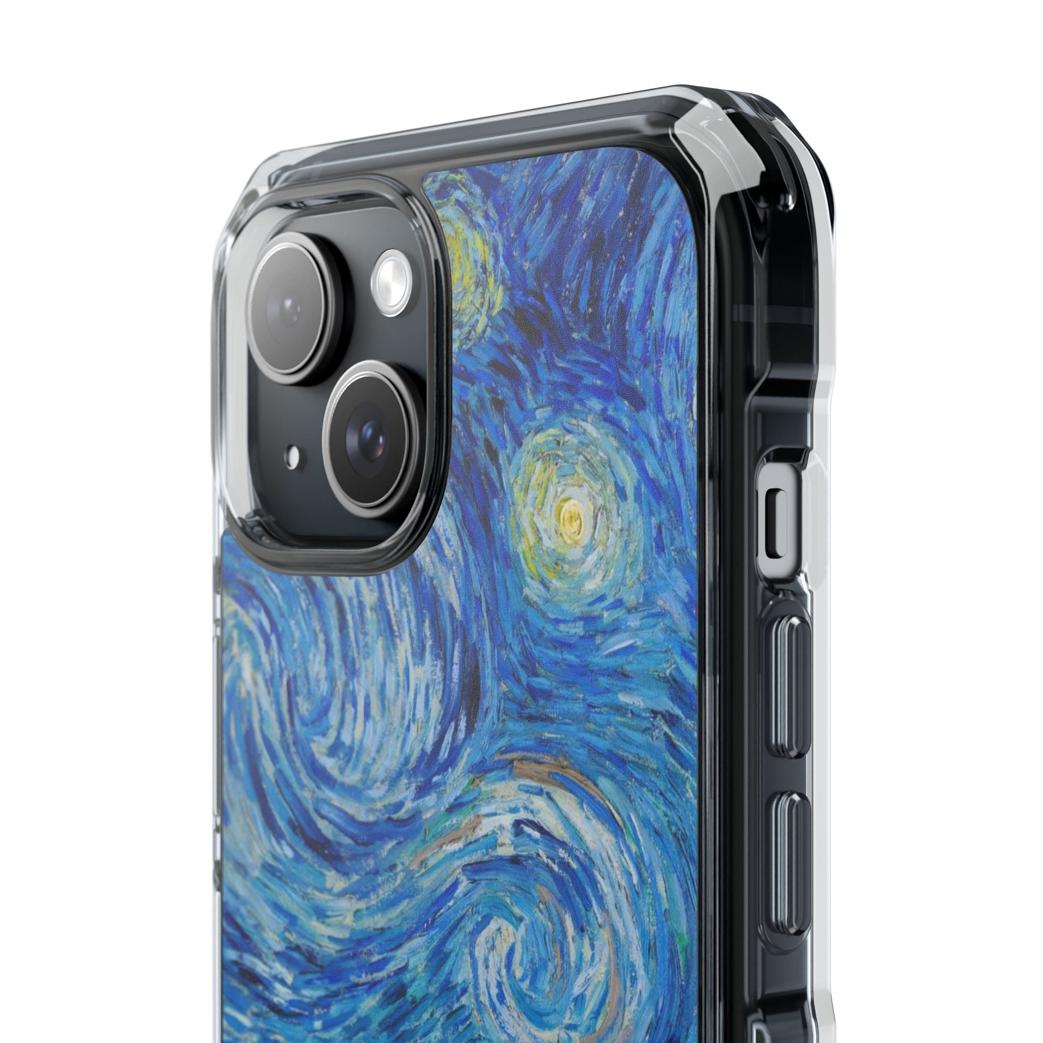 Vincent Van Gogh's The Starry Night - Magnetic Clear Impact Case