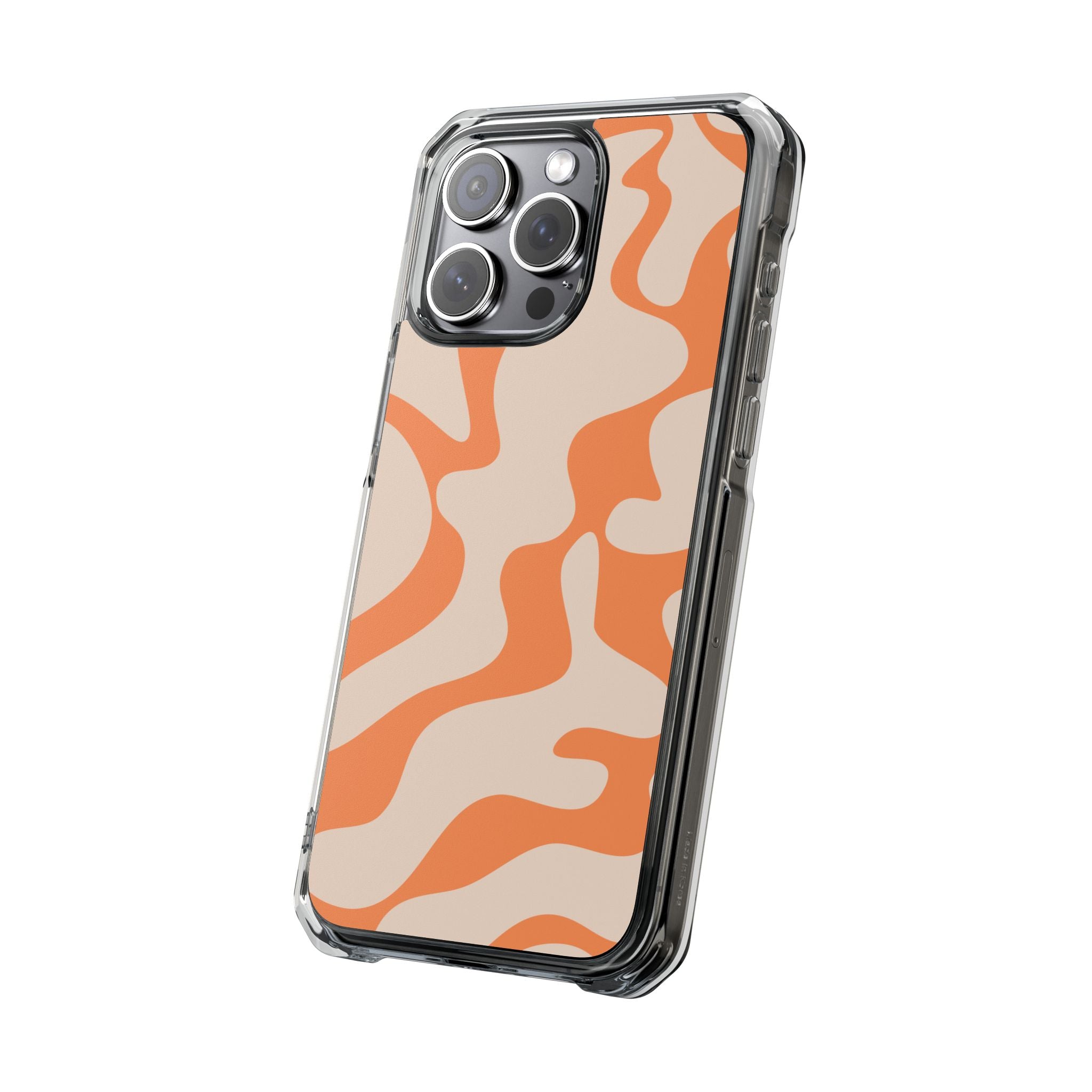 Retro Ripples - Magnetic Clear Impact Case