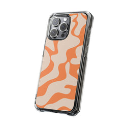 Image of Retro Ripples - Magnetic Clear Impact Case