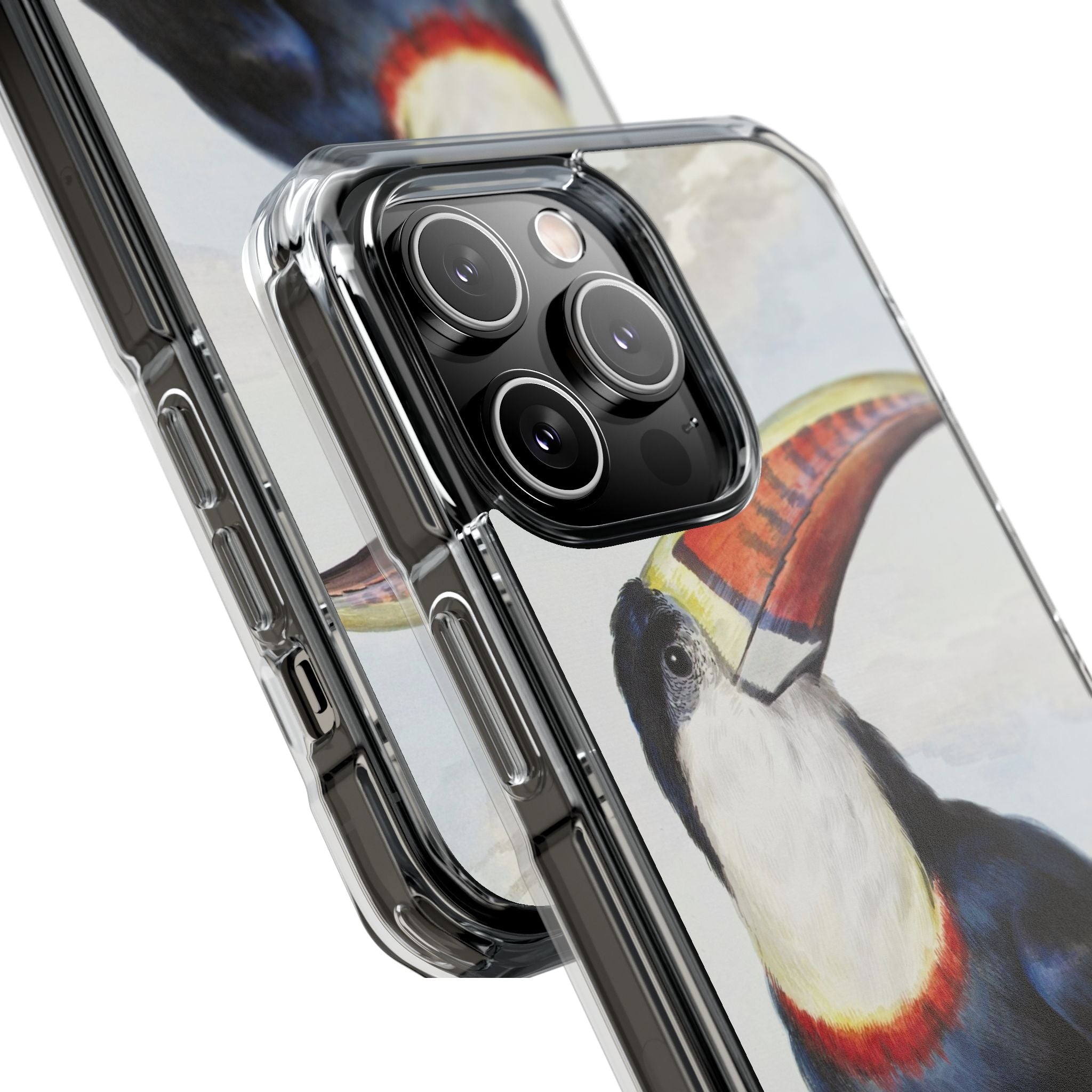 Red-billed Toucan (1748) - Magnetic Clear Impact Case