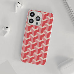 Image of Pink Geo - Flexi Case