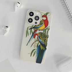 Image of Rosehill Parakeet by Elizabeth Gould - Flexi Case