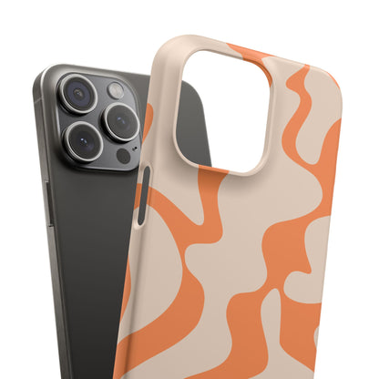 Retro Ripples - Snap Case