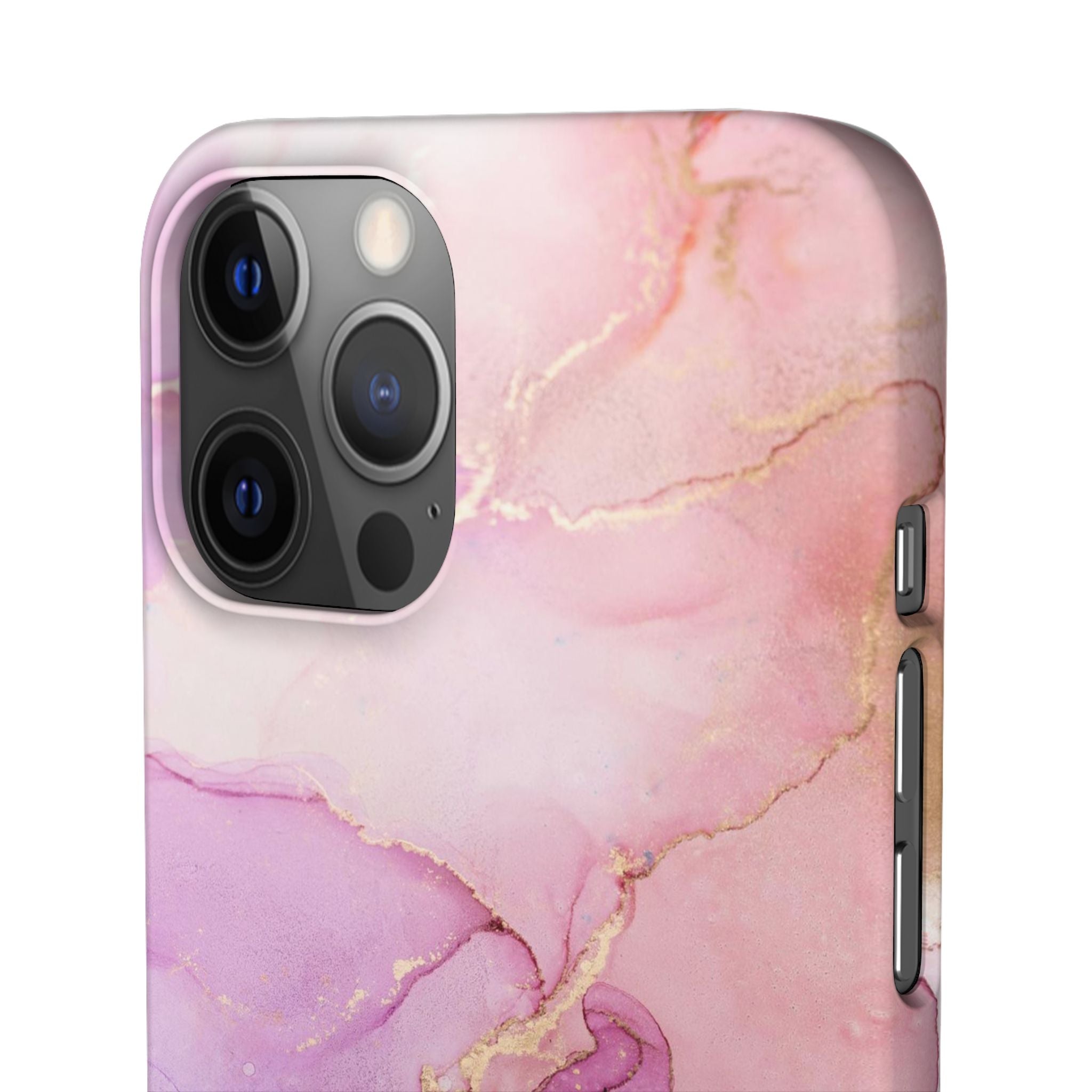 Pink Marble - Snap Case