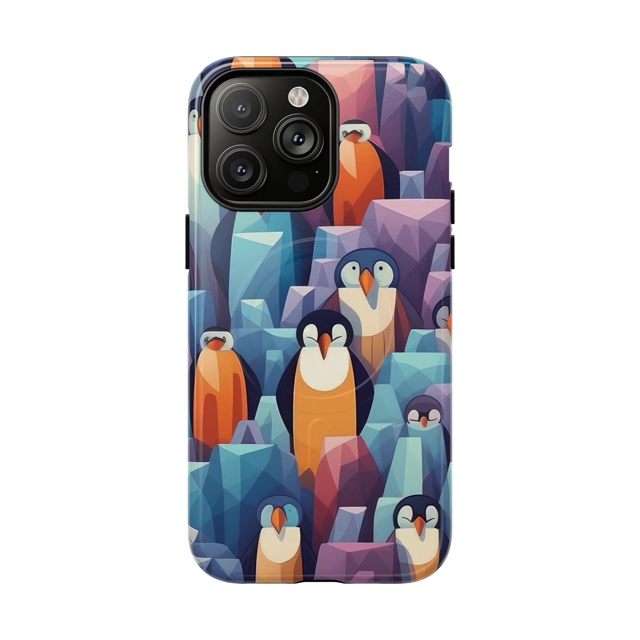 Penguin Family - Tough Magnetic Case