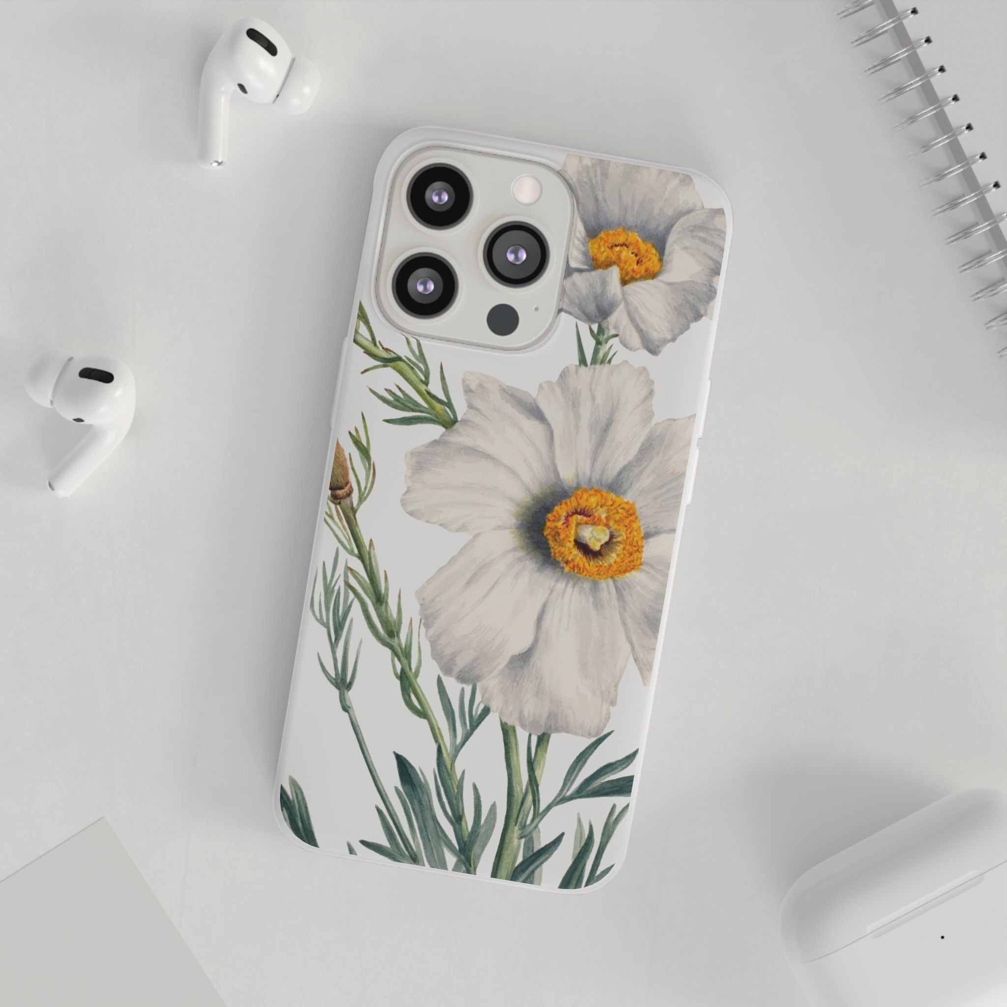 Matilija Poppy by Mary Vaux Walcott - Flexi Case