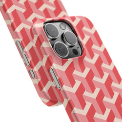 Image of Pink Geo - Snap Case