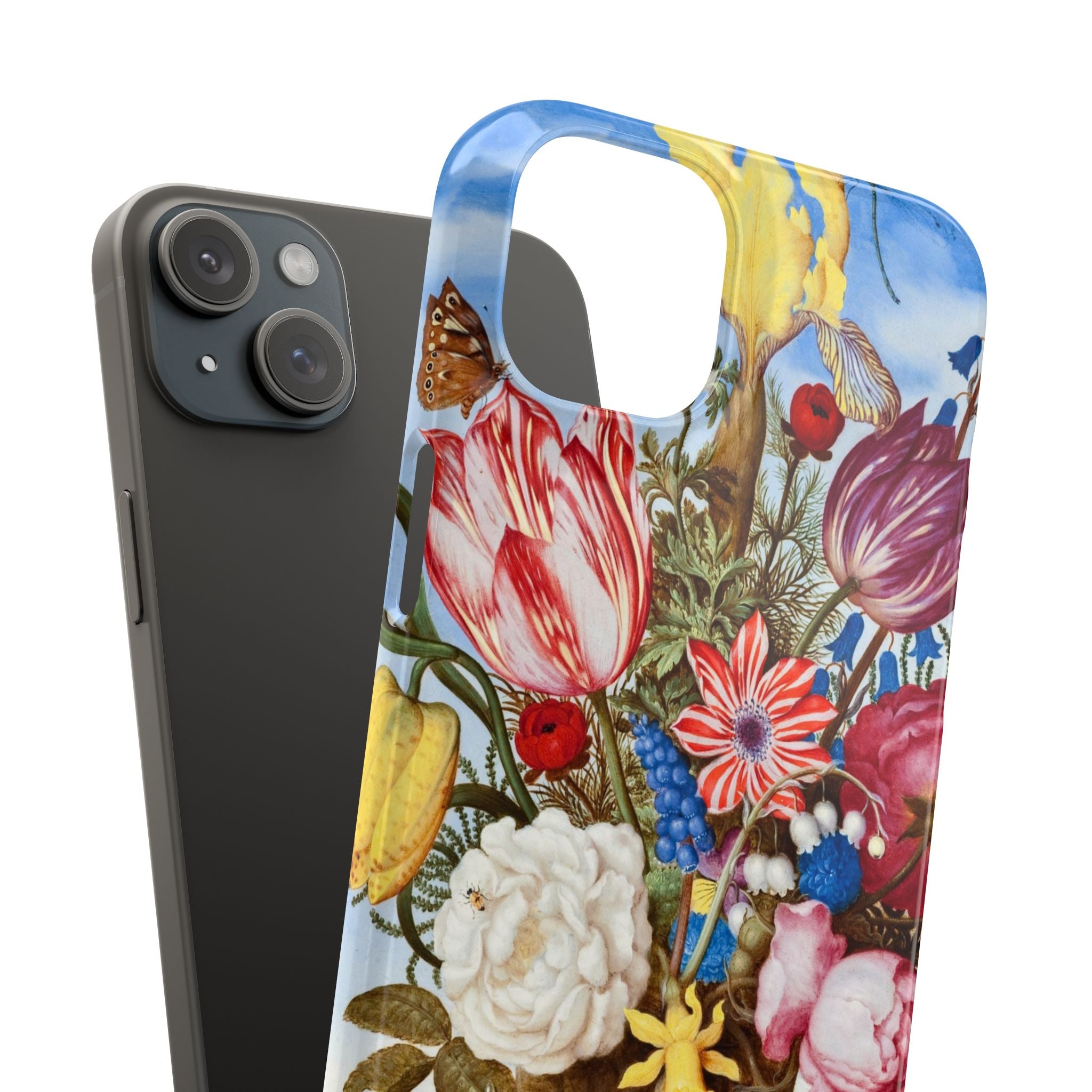 Bouquet of Flowers by Ambrosius Bosschaert - Snap Case