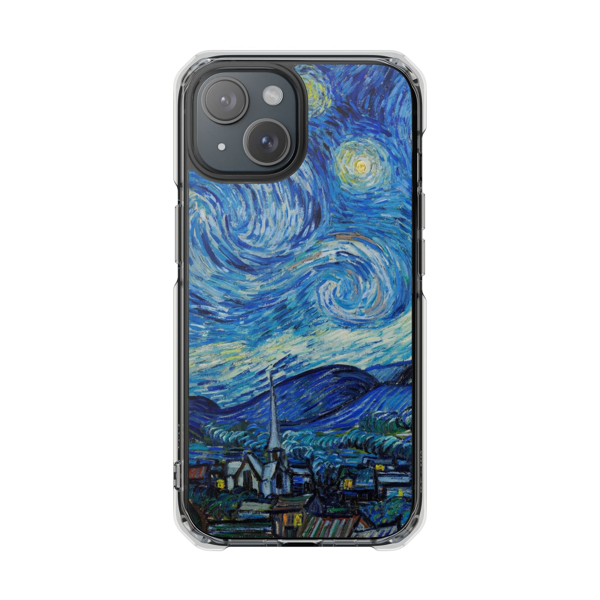 Vincent Van Gogh's The Starry Night - Magnetic Clear Impact Case