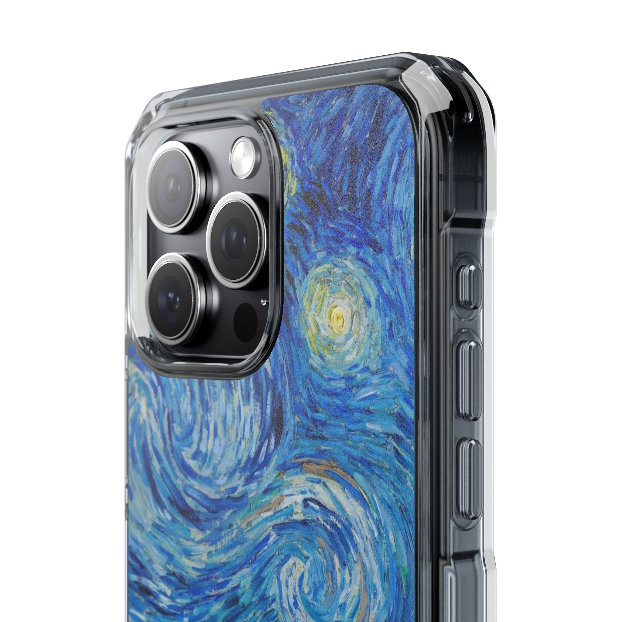 Vincent Van Gogh's The Starry Night - Magnetic Clear Impact Case