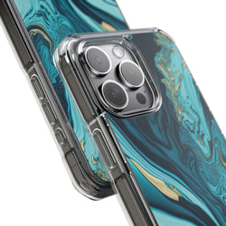 Image of Blue Marble - Magnetic Clear Impact Case