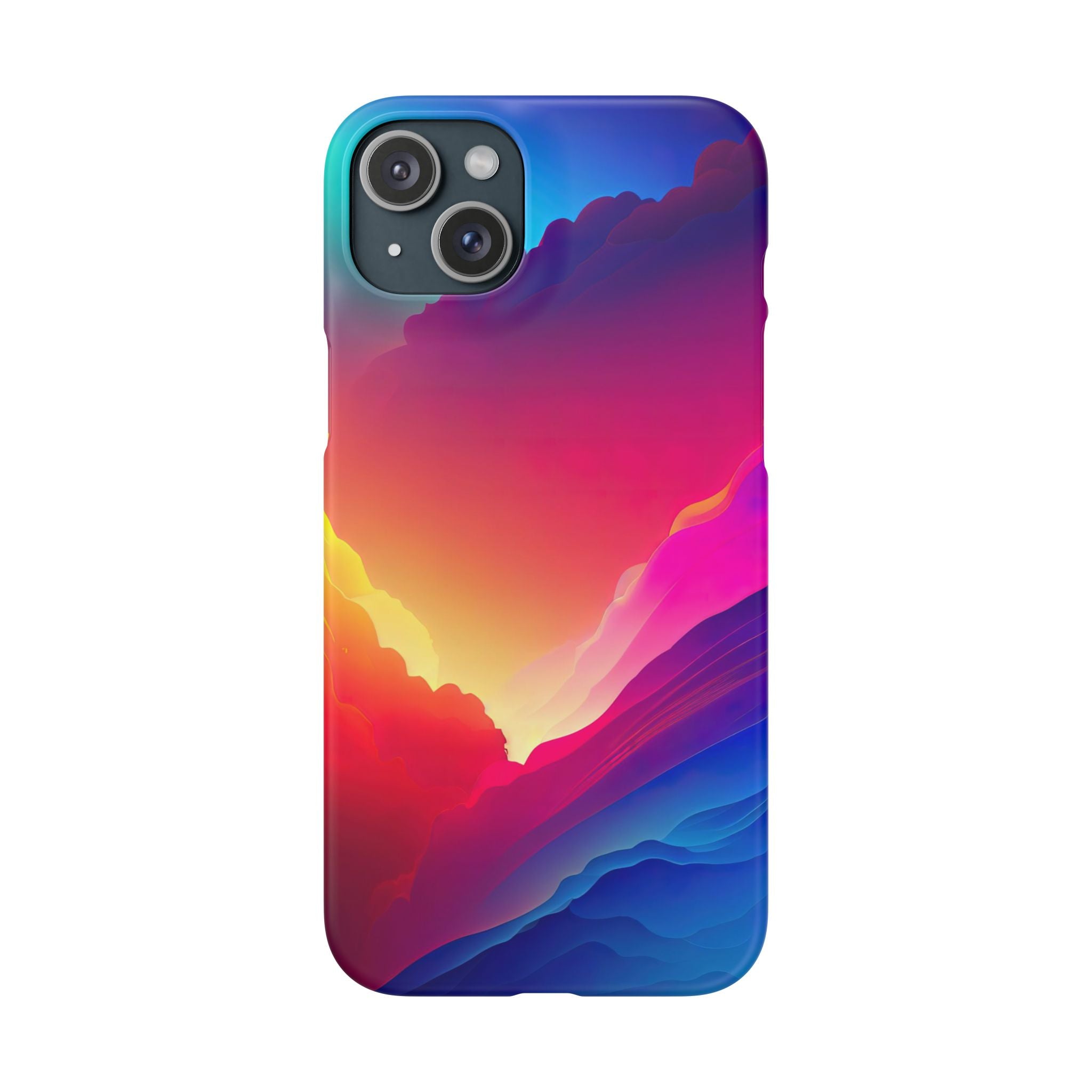 Rainbow Clouds - Snap Case