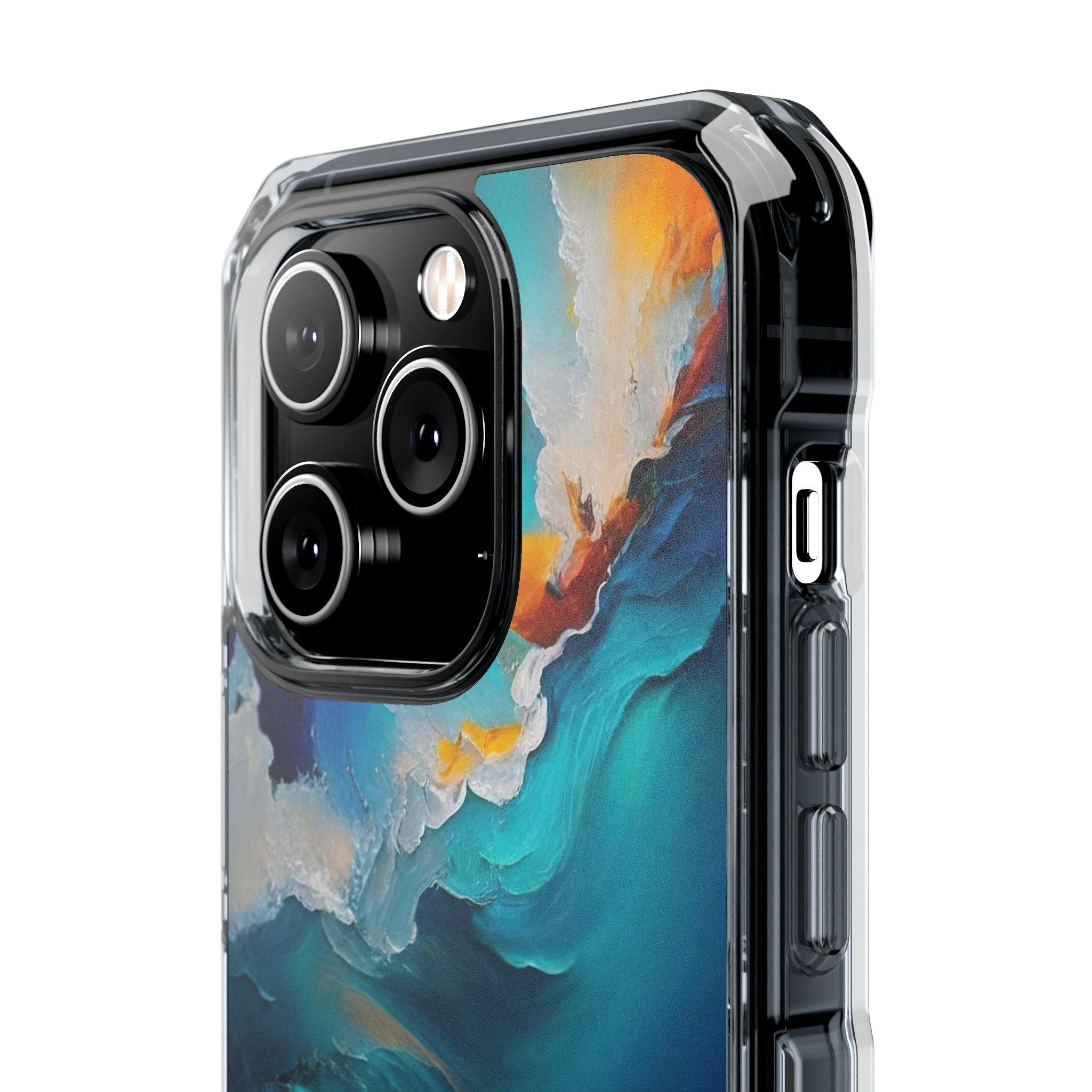 Brushstrokes - Magnetic Clear Impact Case