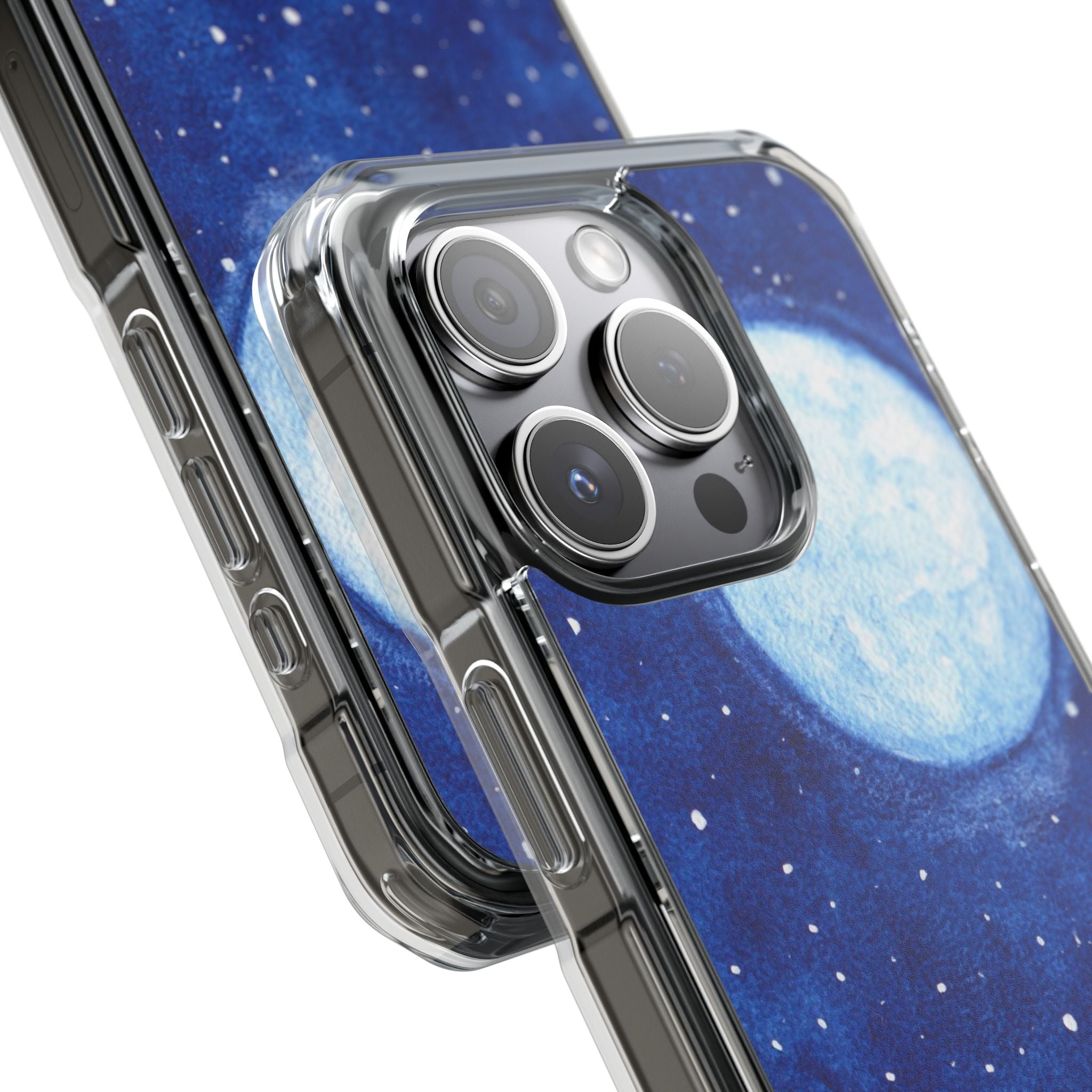 Night Moon - Magnetic Clear Impact Case