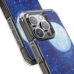 Image of Night Moon - Magnetic Clear Impact Case