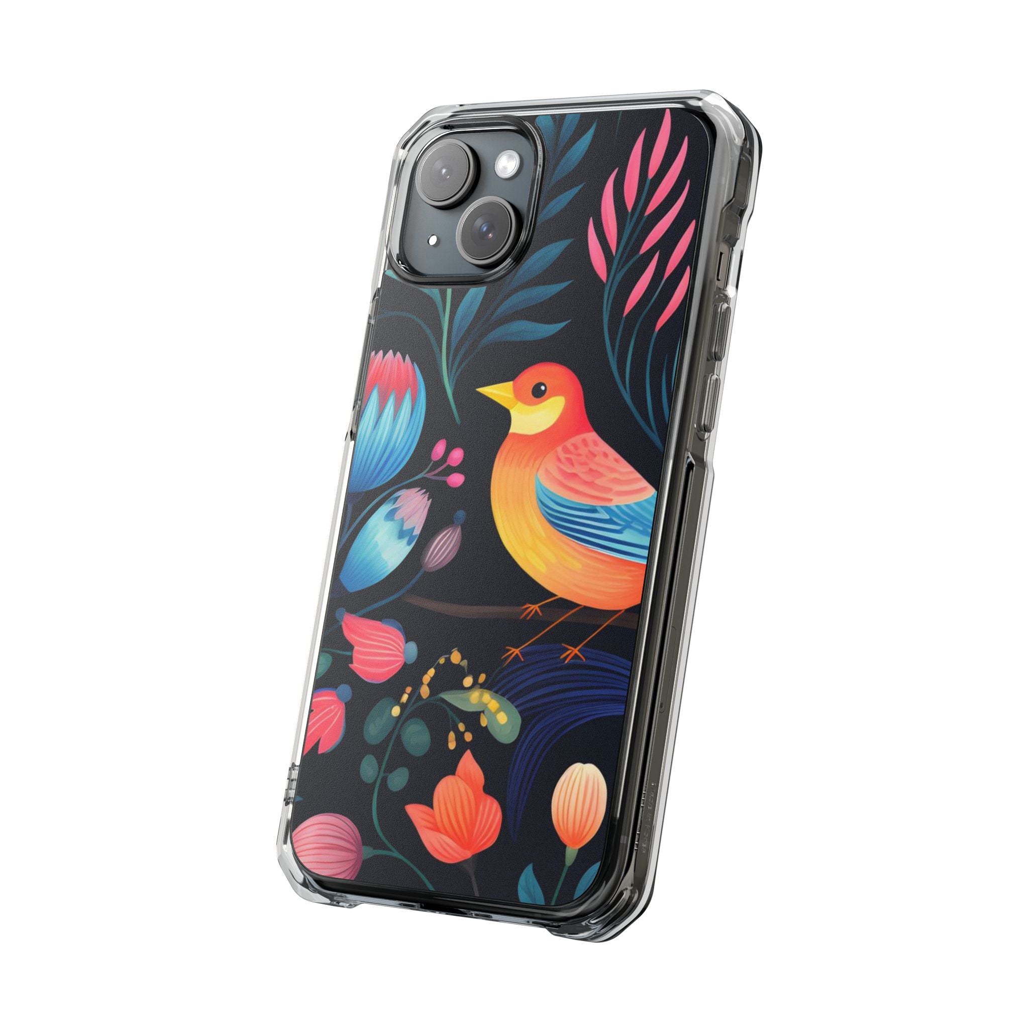 Bright Birds - Magnetic Clear Impact Case