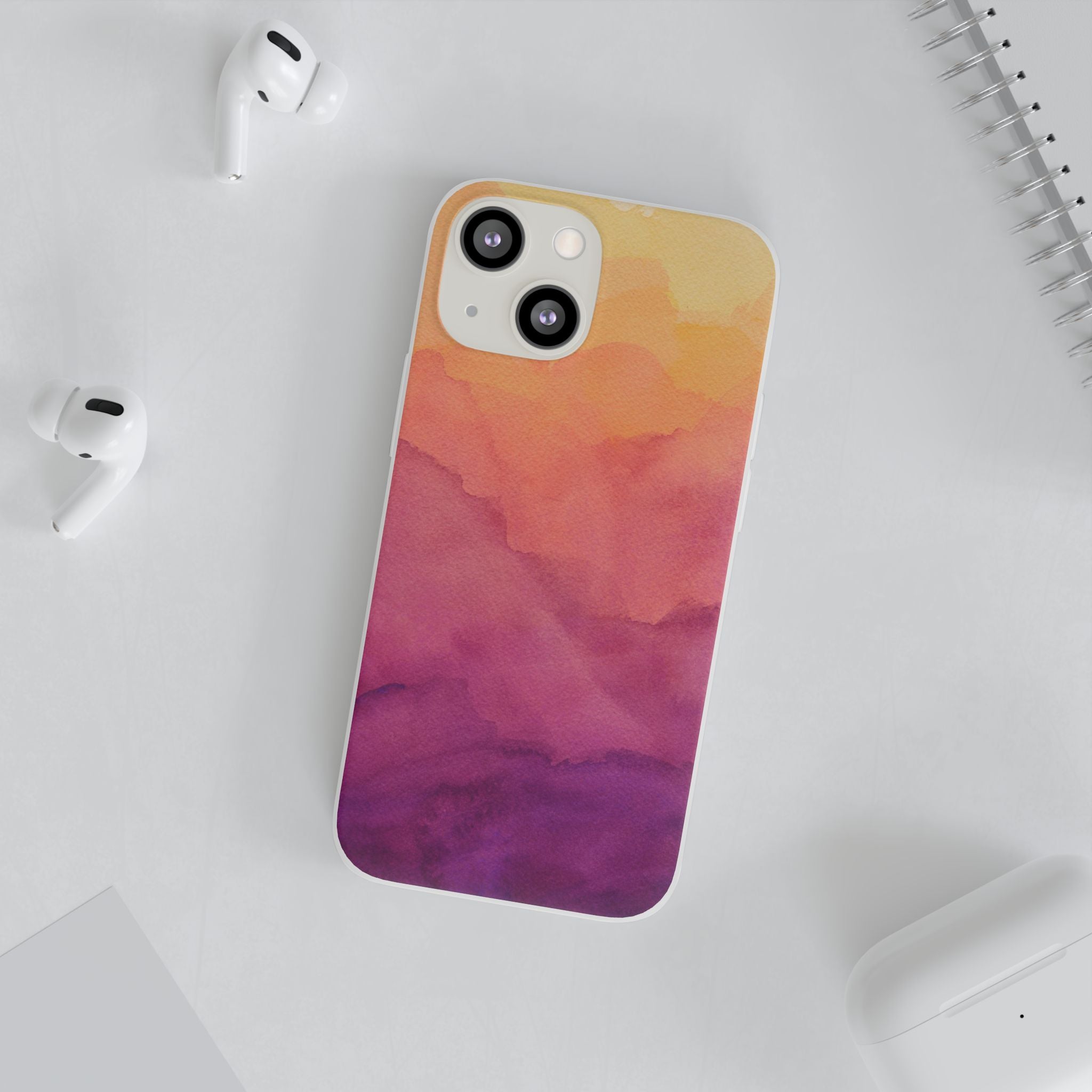 Watercolour Sunrise - Flexi Case