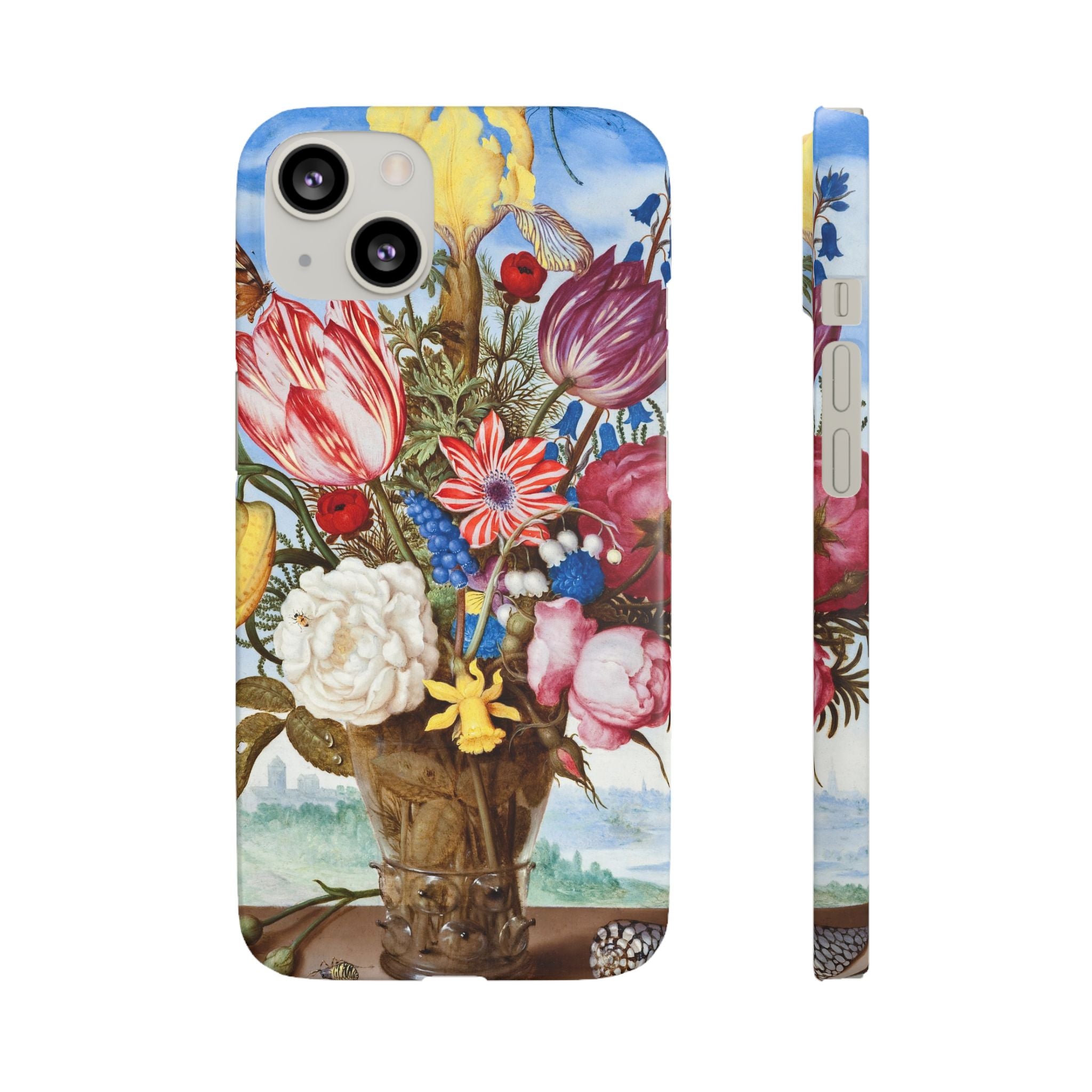 Bouquet of Flowers by Ambrosius Bosschaert - Snap Case