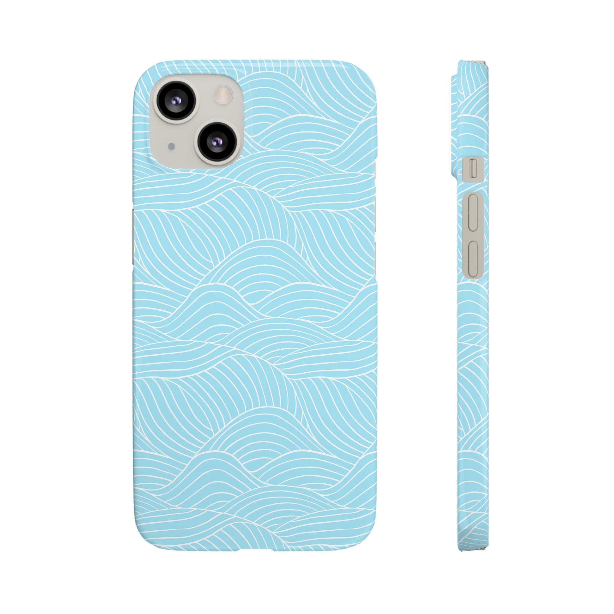 Ocean Lines - Snap Case