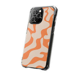 Image of Retro Ripples - Magnetic Clear Impact Case