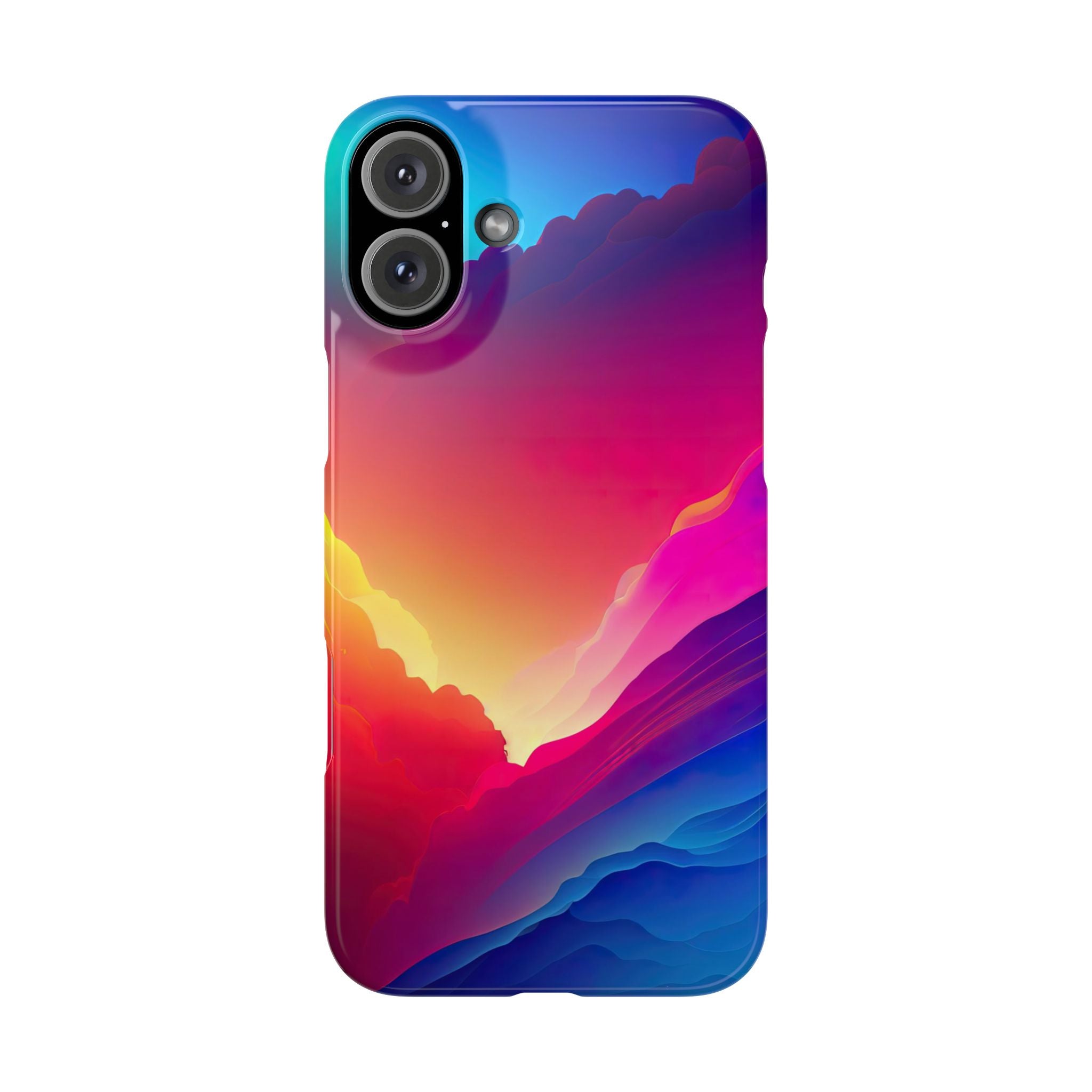 Rainbow Clouds - Snap Case