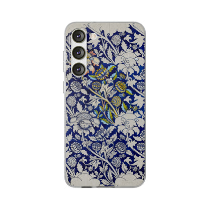 William Morris's Watercolour for Printed Fabric Design Wey (1882-1883) - Flexi Case