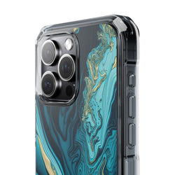 Image of Blue Marble - Magnetic Clear Impact Case