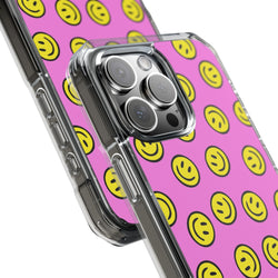 Image of Smiley Happy People - Magnetic Clear Impact Case