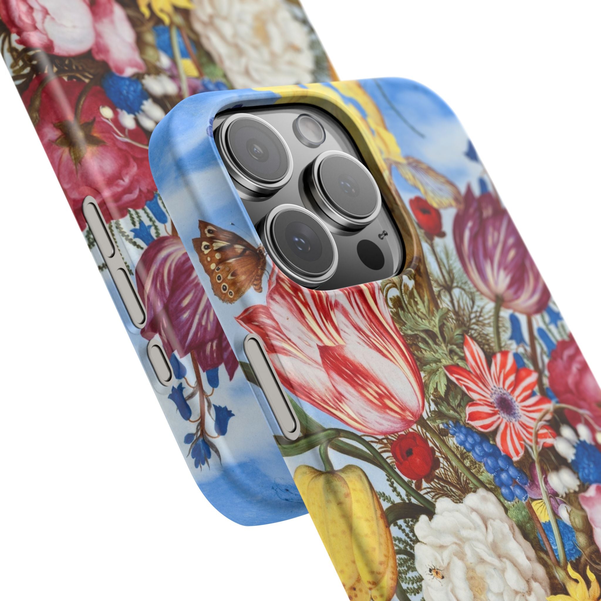 Bouquet of Flowers by Ambrosius Bosschaert - Snap Case