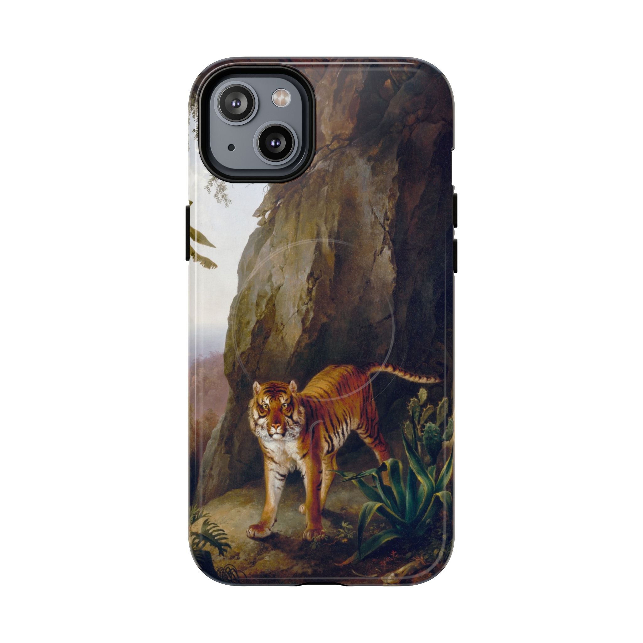 Tiger in a Cave (ca. 1814) - Tough Magnetic Case