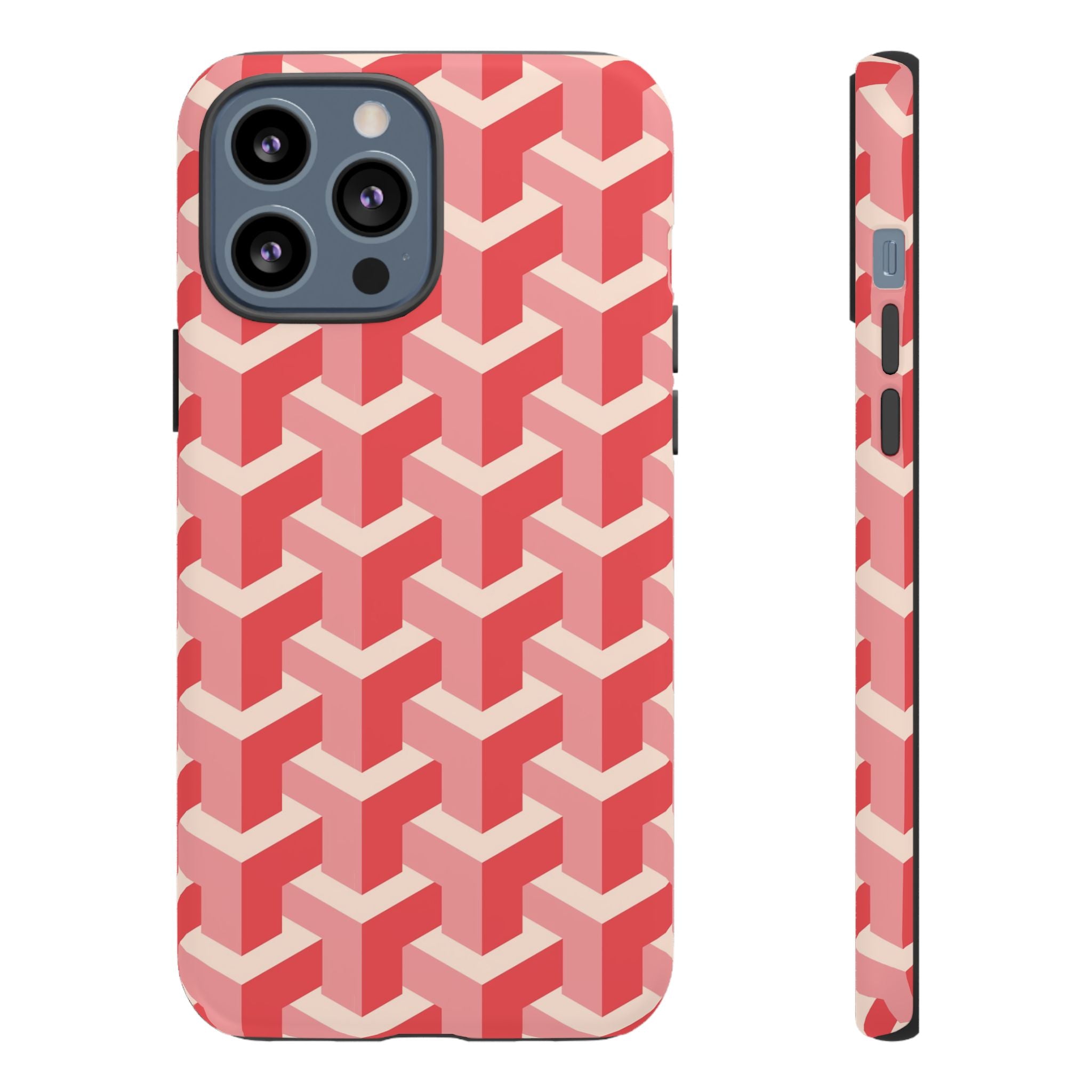 Pink Geo - Tough Case