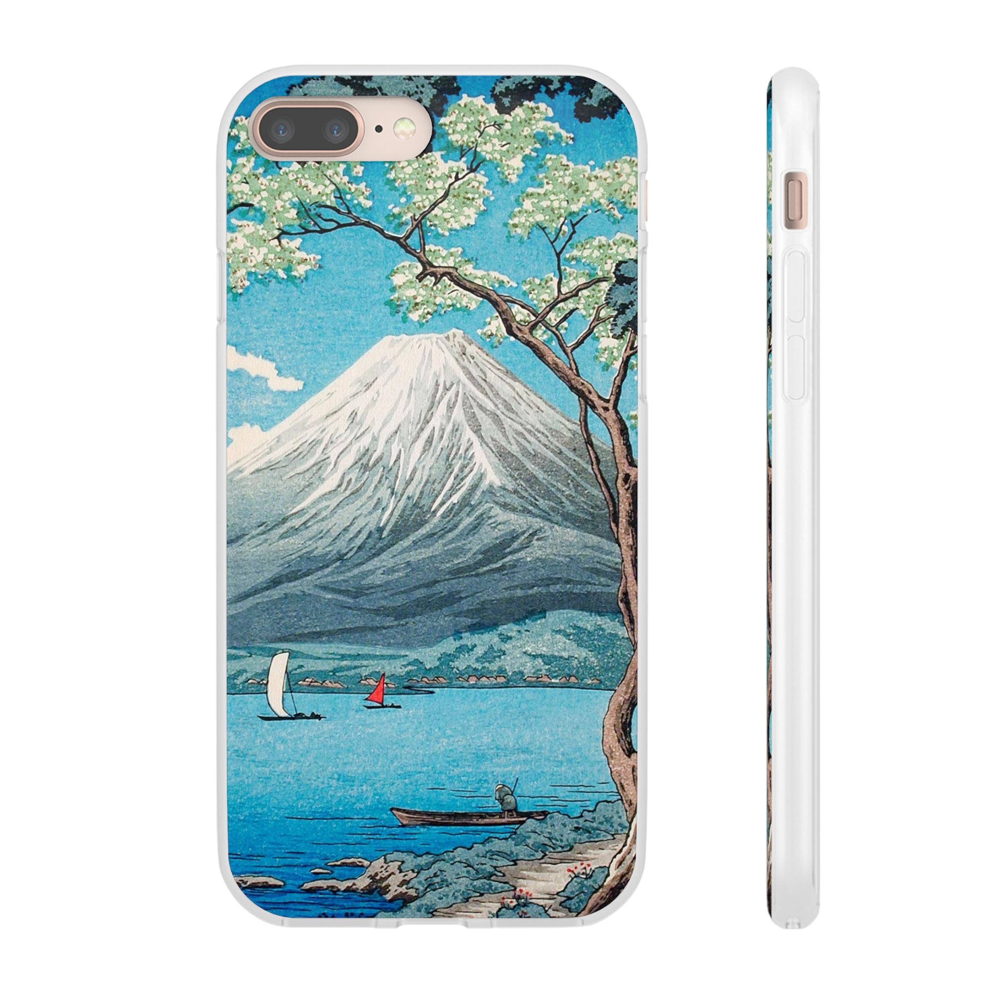 Mount Fuji from Lake Yamanaka - Flexi Case