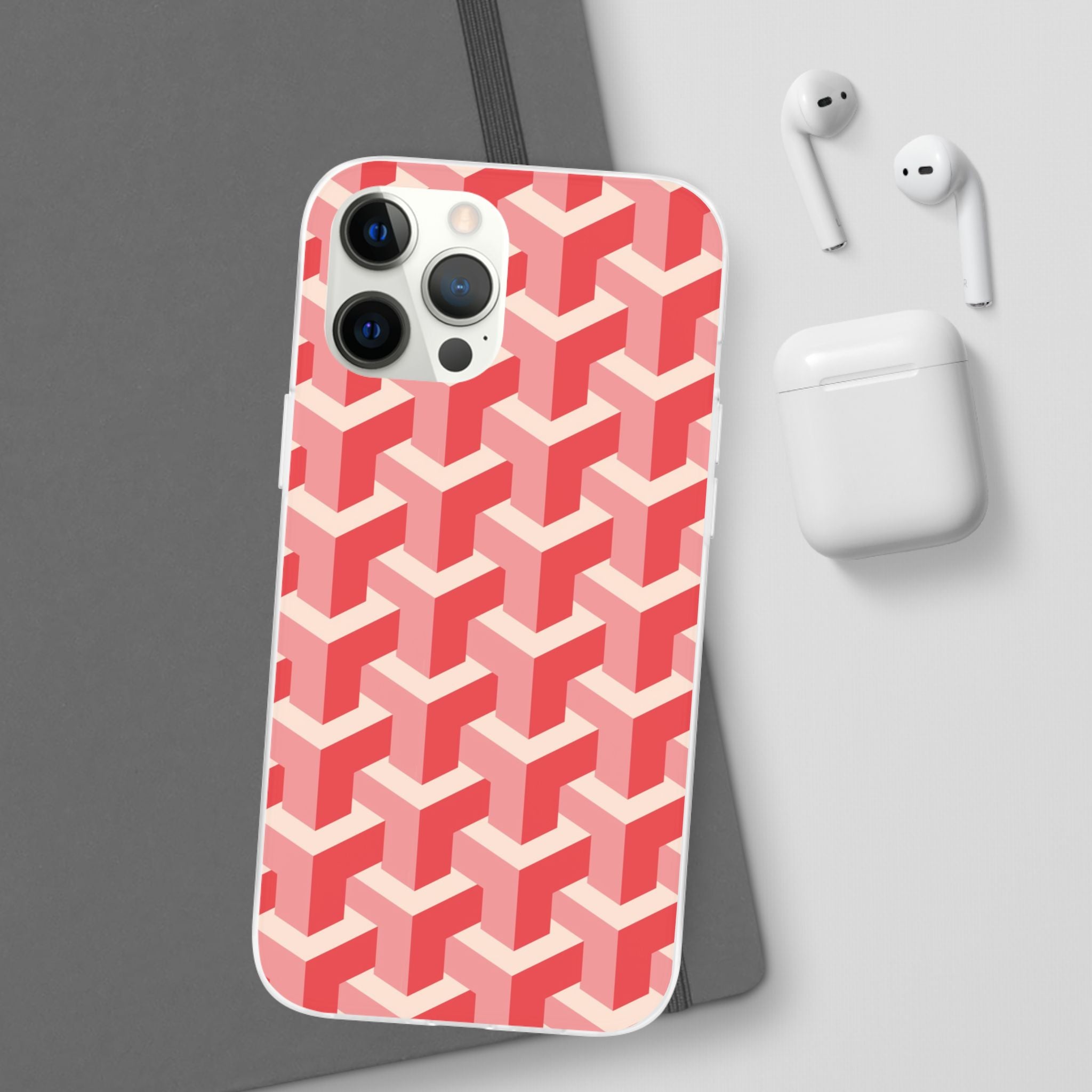 Pink Geo - Flexi Case