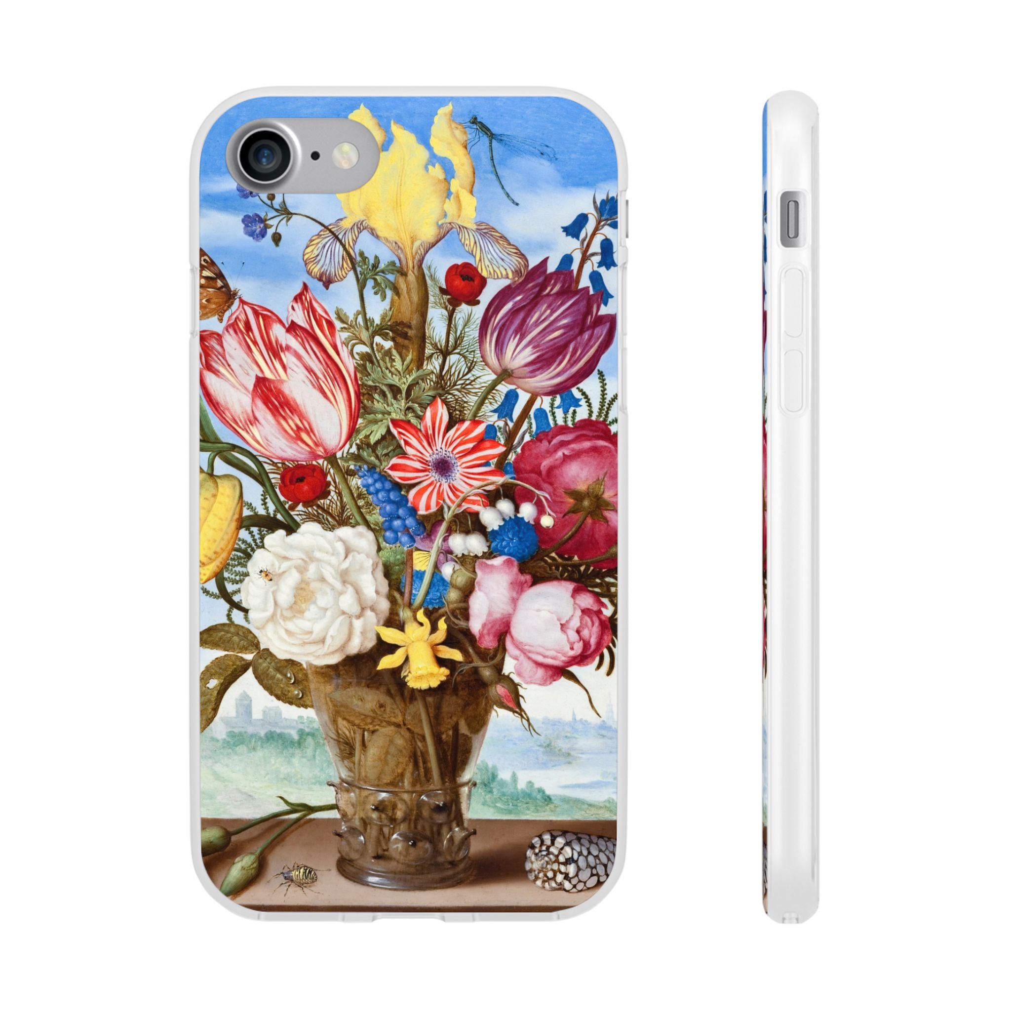 Bouquet of Flowers by Ambrosius Bosschaert - Flexi Case