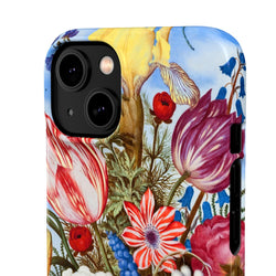 Image of Bouquet of Flowers by Ambrosius Bosschaert - Snap Case