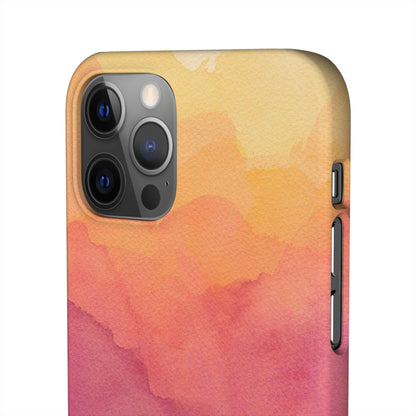 Watercolour Sunrise - Snap Case