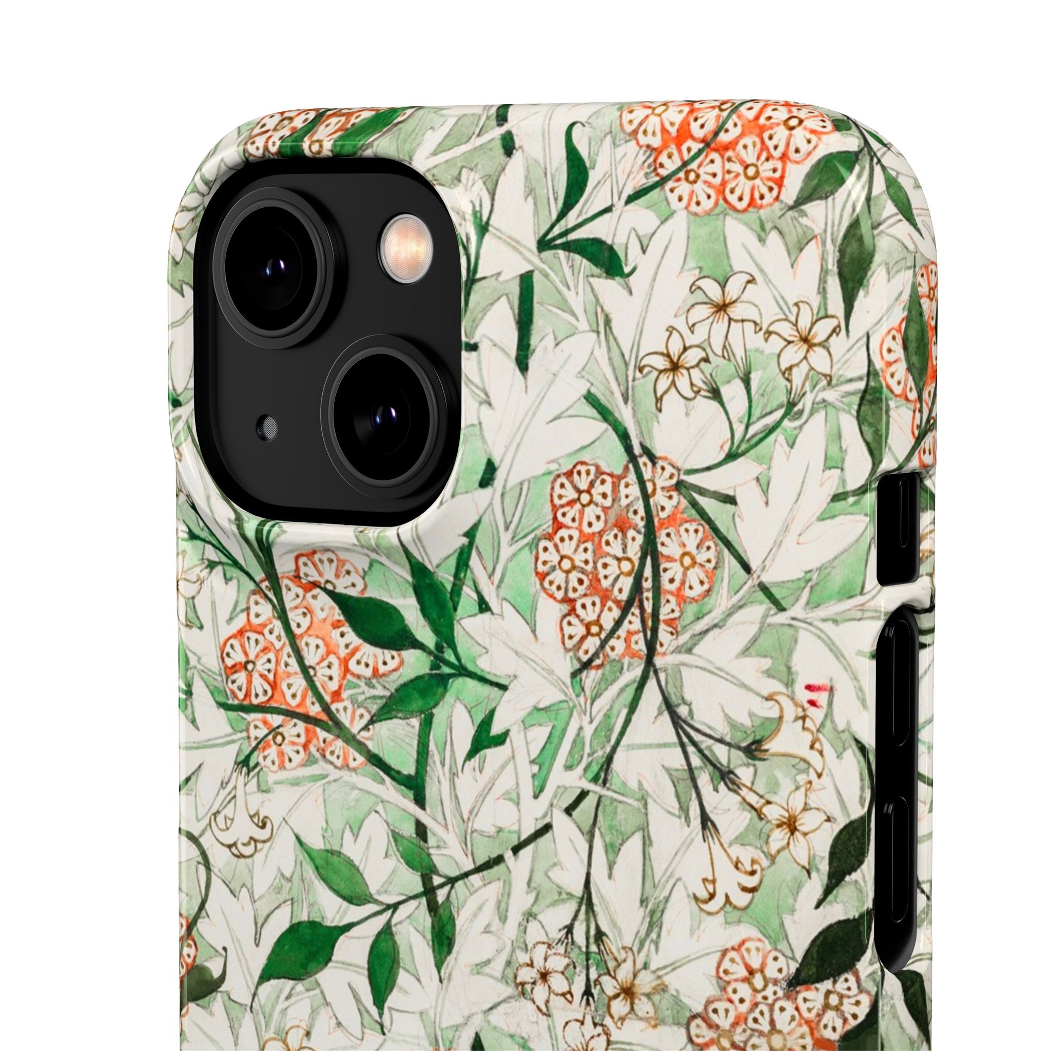 William Morris's (1834-1896) famous Jasmine pattern artwork - Snap Case