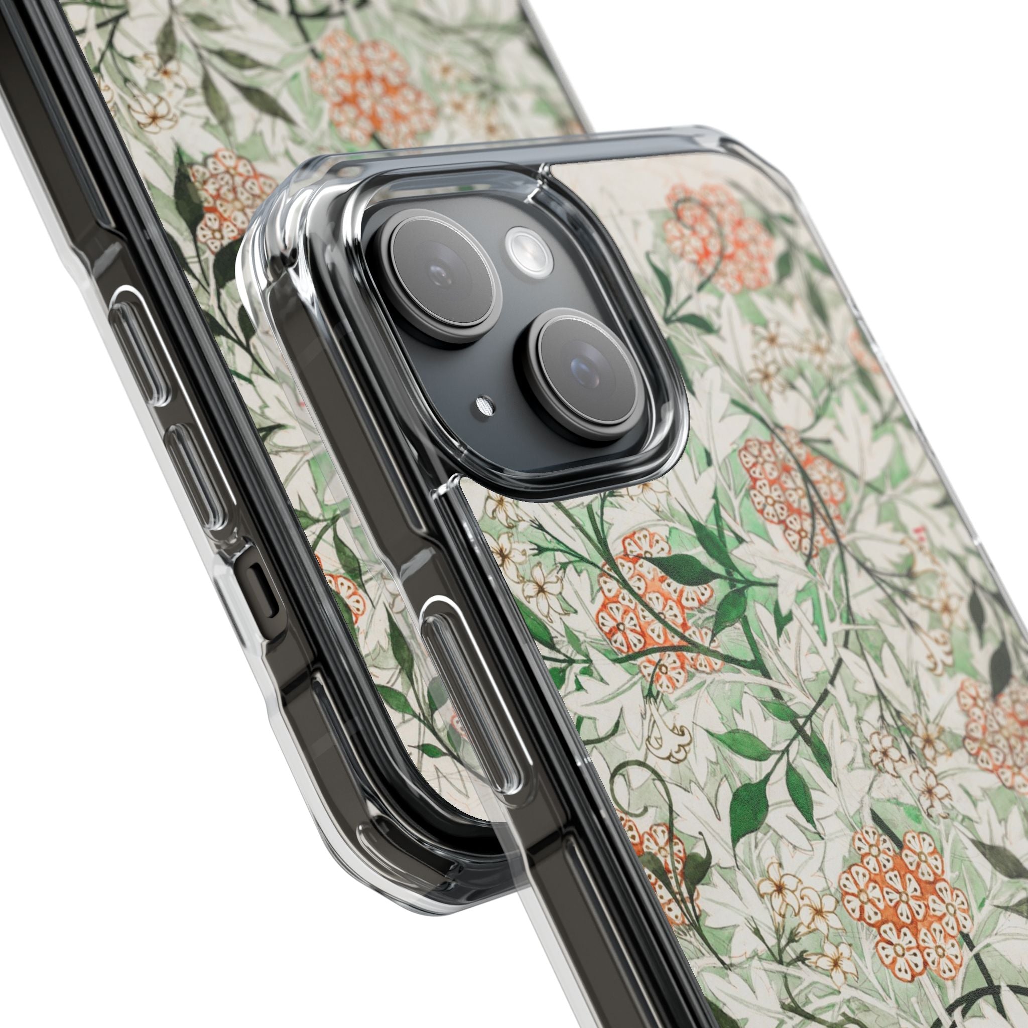 William Morris's (1834-1896) famous Jasmine pattern artwork - Magnetic Clear Impact Case