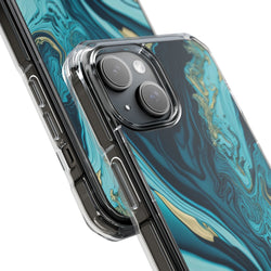 Image of Blue Marble - Magnetic Clear Impact Case